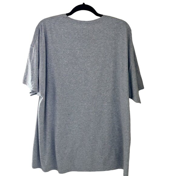 Disney Mickey Mouse T Shirt Retro Short Sleeve Heather Gray Adults Plus Size 2XL - Picture 2 of 15